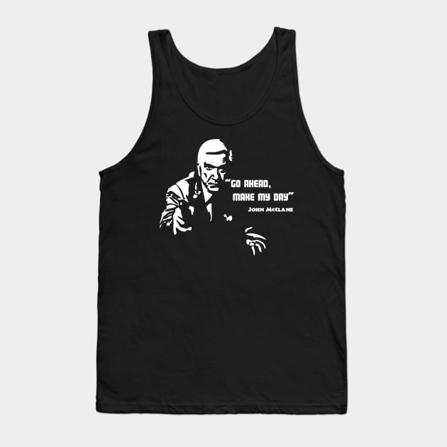 Go Ahead Make My Day Misquote V2 Tank Top by prometheus31